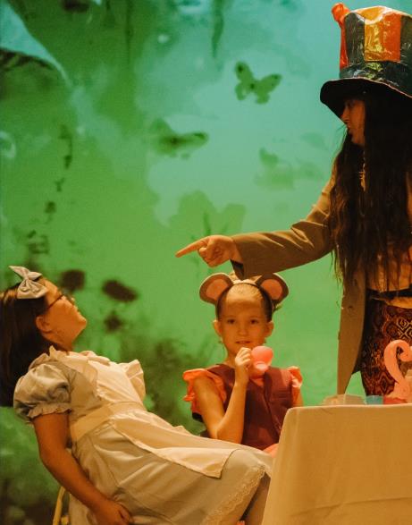 Tea Party in Alice in Wonderland