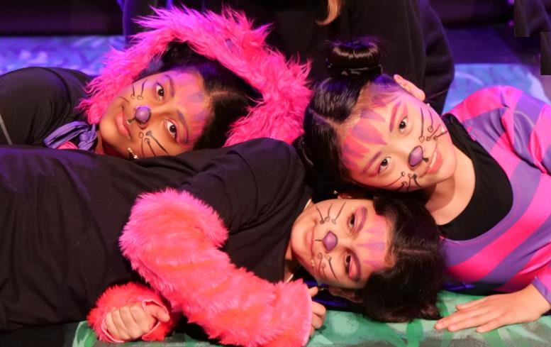 Cheshire Cats in Alice in Wonderland Playscript