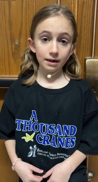 Young Performer in A Thousand Cranes