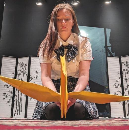 Sadako in A Thousand Cranes