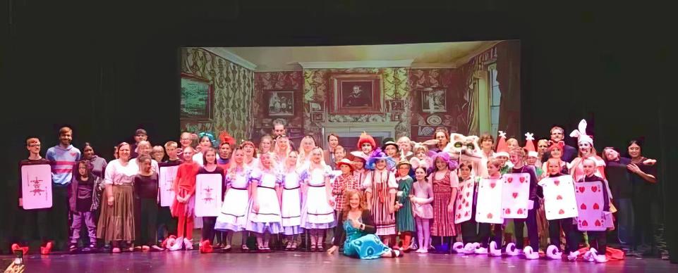 Alice in Christmas Land Large Cast Kids Play