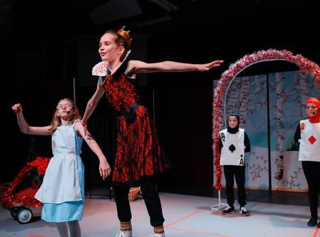 Kids love ArtReach's Christmas Musical Alice in Wonderland