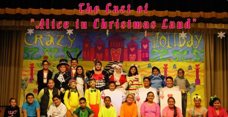 Alice in Christmas Land Large Cast Kids Play
