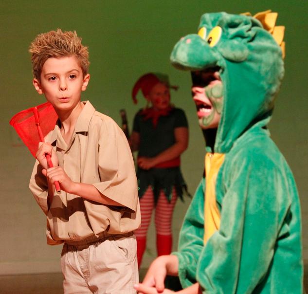 Crocodile steals the show every time!  A Christmas Peter Pan!