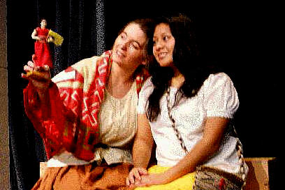 The Legend of the Trouble Dolls plays script for young audiences