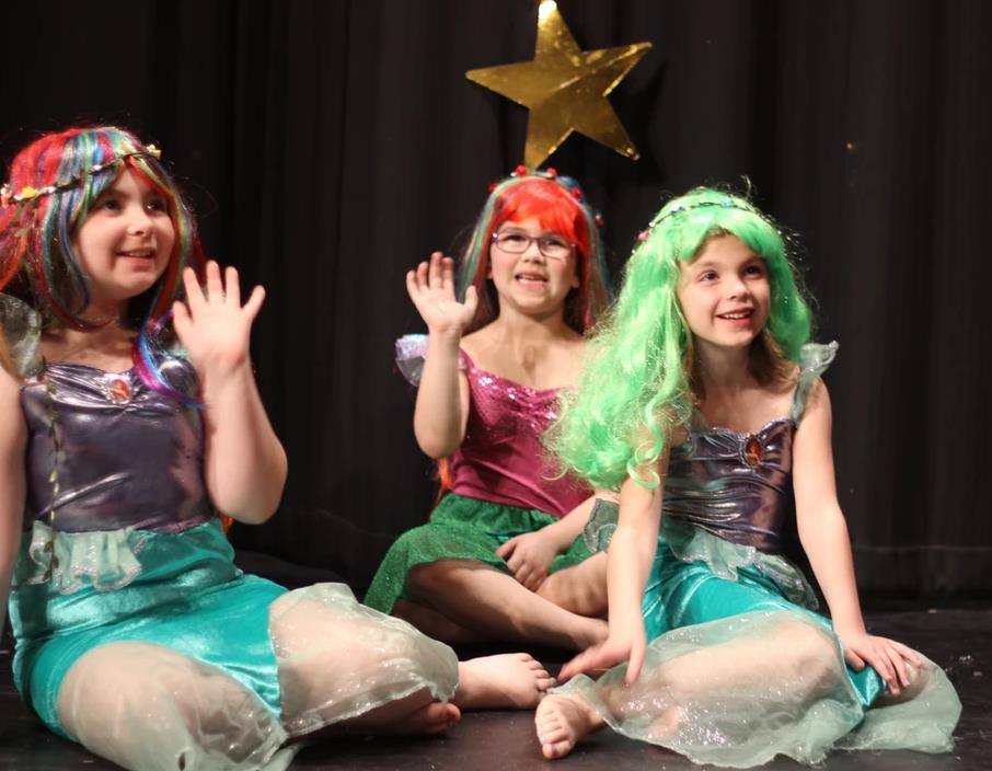 Mermaids in Peter Pan Play for Kids to Perform