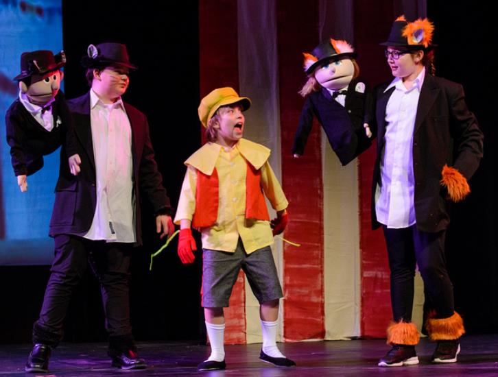 Kids love ArtReach's Pinocchioplay