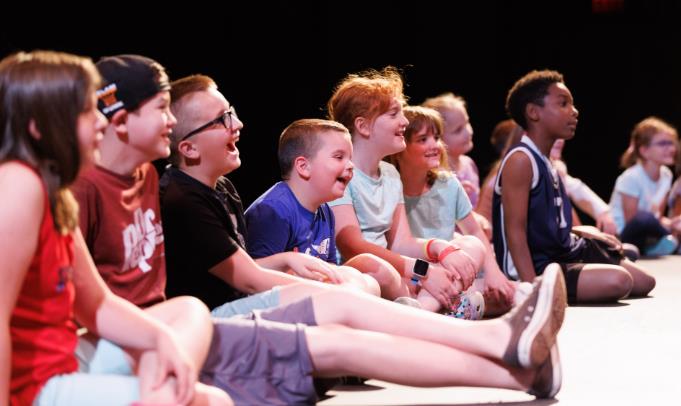 Young Audience enjoying Robin Hood