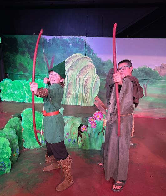Learn Archery for ArtReach's Robin Hood play
