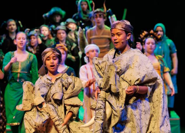 Elephants in ArtReach's Play The Jungle Book