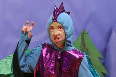 The Reluctant Dragon - large cast play for kids to perform