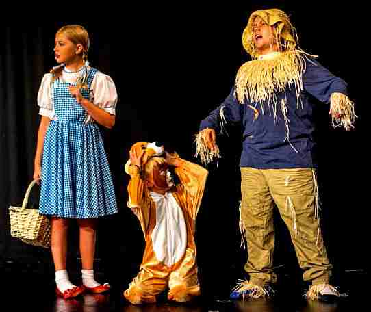 the wizard of oz script play for young children
